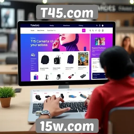Experiência do usuário no T45.com é aprimorada